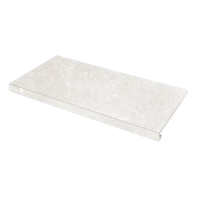 Сходинкa кутова ліва Zeus Ceramica CA'DI PIETRA BIANCO SZRXPZ1RR1, Фото